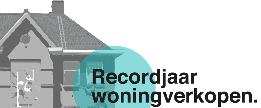 Recordjaar van het aantal woningverkopen.